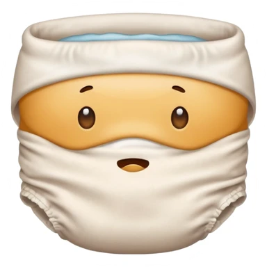 Uma fralda cagada sticker