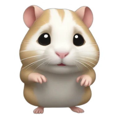 ninja hamsters sticker