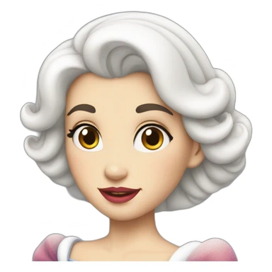 Snow White Princess sticker