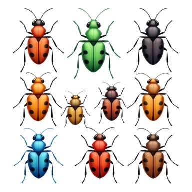 bunch of bugs sticker