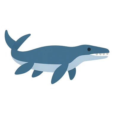 Mosasaurus sticker