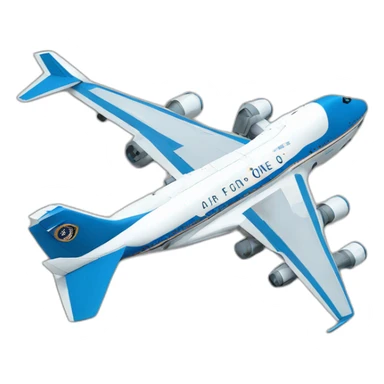 Air force one choose sticker