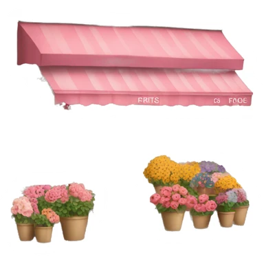 Flower shop in Paris sticker