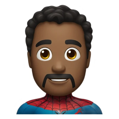 spider man iron man fusionné sticker