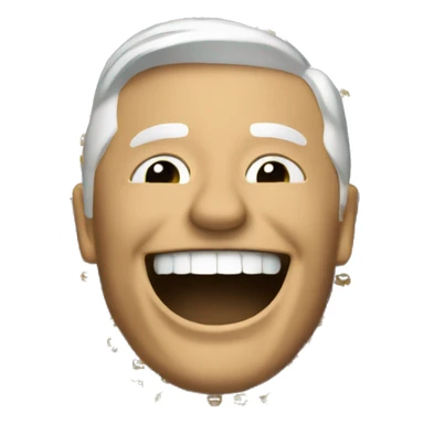 Elon mask laughing  sticker