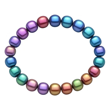 Colorful String Bead sticker