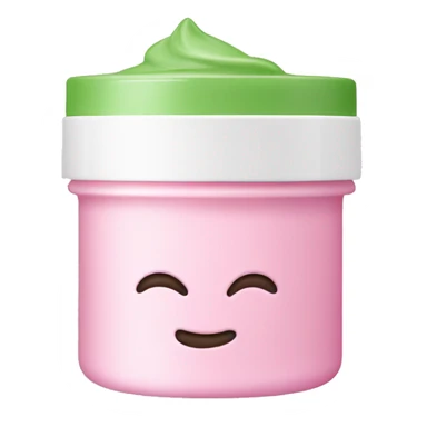 Pink hand cream sticker