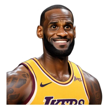 LeBron sticker