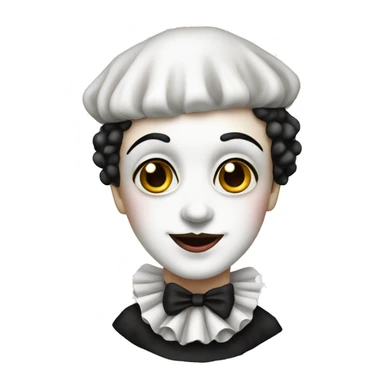 pierrot sticker
