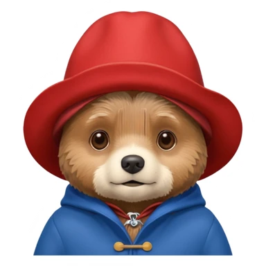 Paddington saying sorry sticker