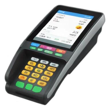 mobile payment terminal touchscreen sticker