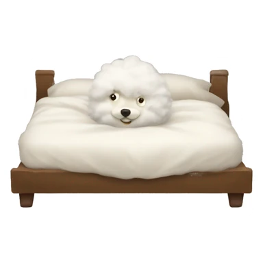 Comfieste fluffy bed sticker