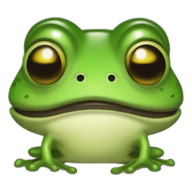 ninja frog sticker