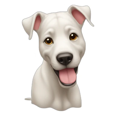 un gros avec la calvitie sticker