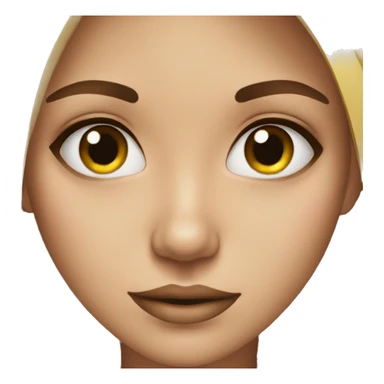 girl with dark circles sticker