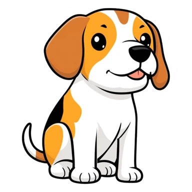 Beagle sticker