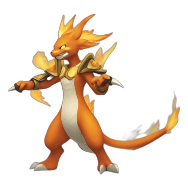 Charizar V Max  sticker