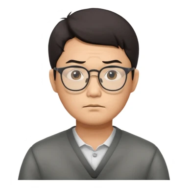 gözlüklü samuray sticker