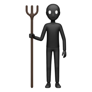 create a stick figure body standing still sticker