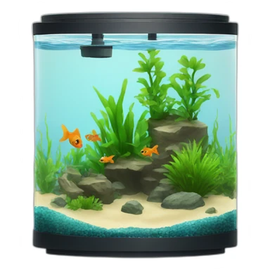 planted fishtank sticker