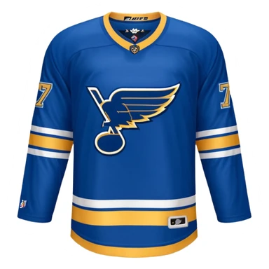 St Louis Blues Jersey sticker