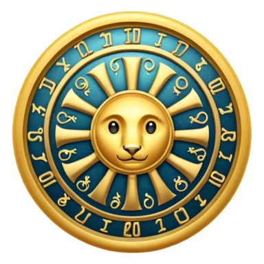 Zodiac Wheel sticker