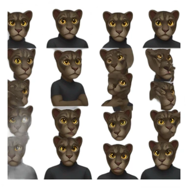 panther meme sticker