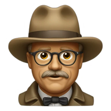 Theodore Roosevelt sticker