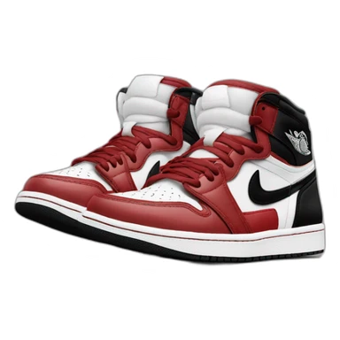Sneaker jordan 1 chicago sticker