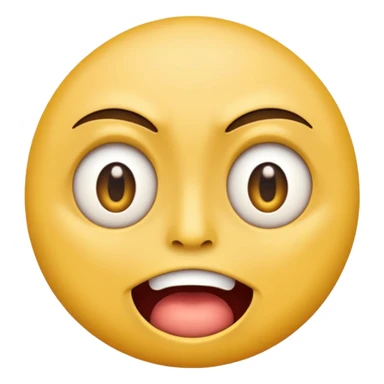 😬 and 👀 mixed sticker