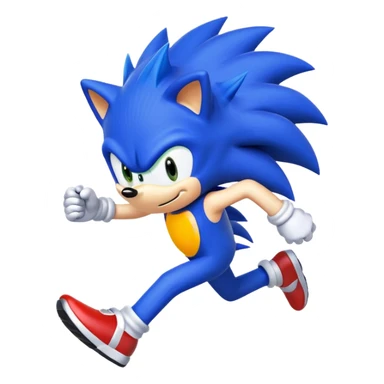 Sonic the hedgehog sticker
