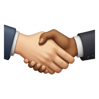 apretón de manos  sticker