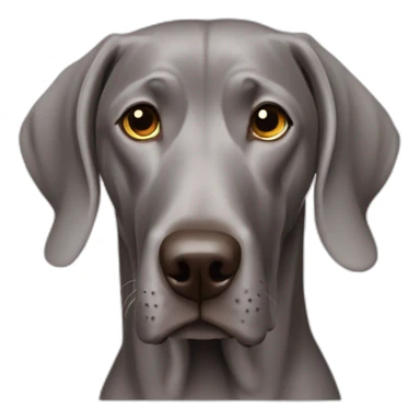 Weimaraner-dog sticker