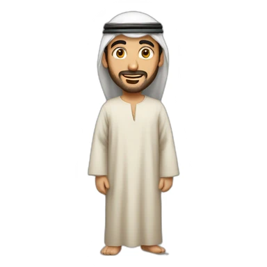 A Arab guy who do a genkidama sticker