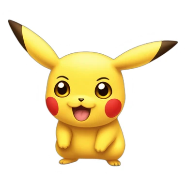 generates picachu love sticker