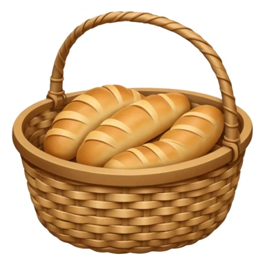 rattan, basket used to support shaped bread dough sticker