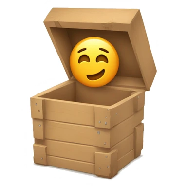 depositando cosas en cajon sticker