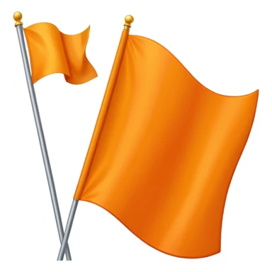 I want orange flag emoji represents hinduism sticker