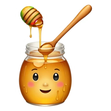 Honney Spoon Stick sticker