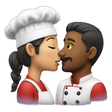 Football fan giving chef’s kiss sticker