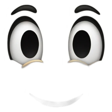 Mickey Mouse face sticker