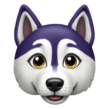 Uw husky sticker