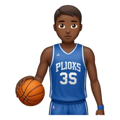 basketball player sticker