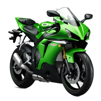 green Yamaha r1 sticker
