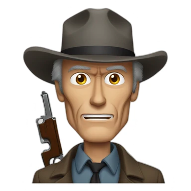 Clint Eastwood sticker