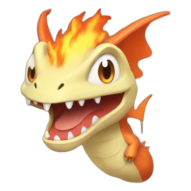 Dracaufeu Pokémon sticker