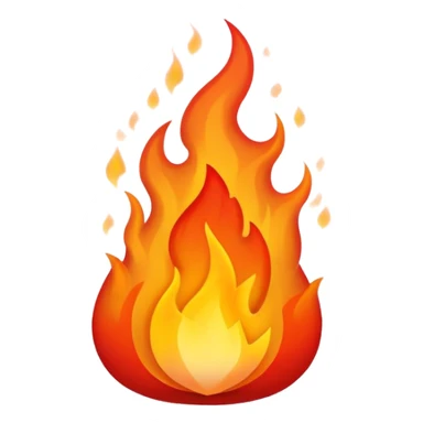 Little fire sticker