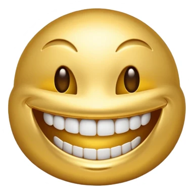 Emoji face with grillz sticker