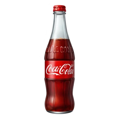 Coke bottle sticker