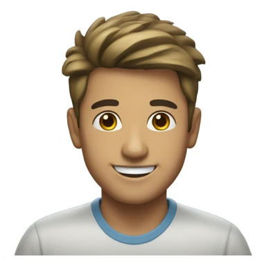 Nicholas Alexander Chavez smiling sticker